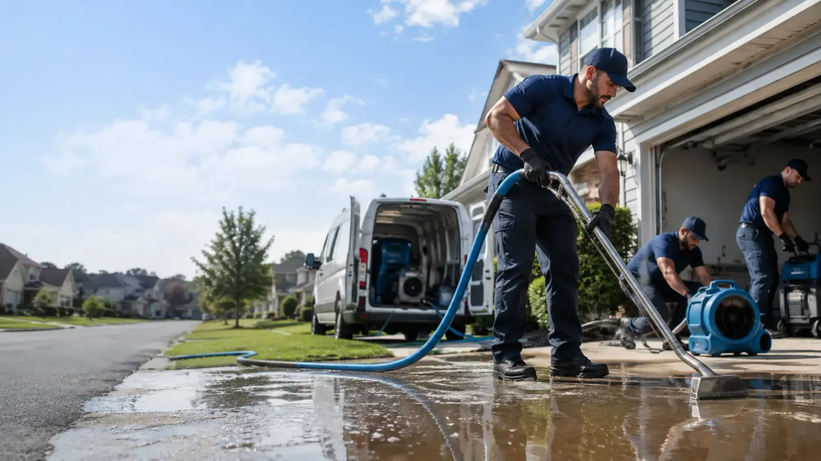 Flood Damage Restoration in Brooks, ME
